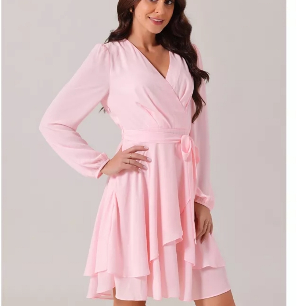 Chic Blush Women's Robe - Picture 3 of 4